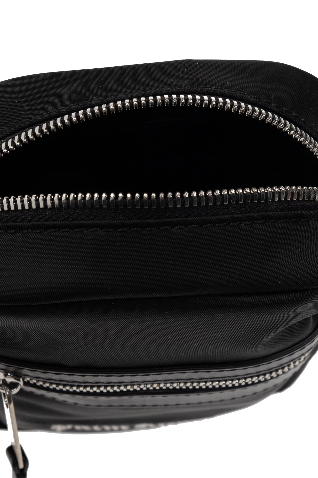 Black Shoulder bag with logo Palm Angels